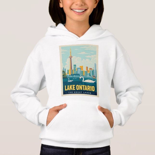 Underbara Sjöar | Sjö Ontario T Shirt (Framsida)