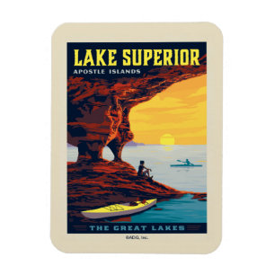 Underbara Sjöar Sjö Superior Magnet