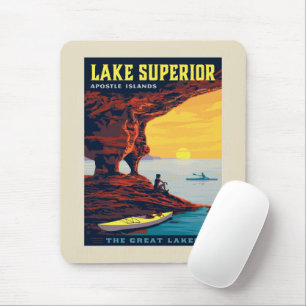 Underbara Sjöar Sjö Superior Musmatta