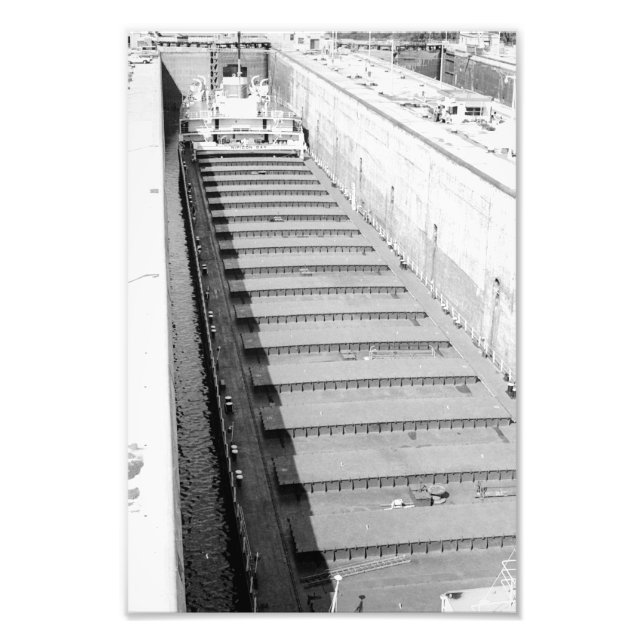 Underbara Sjöar steamer Nipigon Bay i Welland Cana Fototryck (Framsidan)