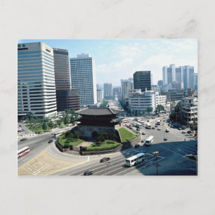 Underbara södra Grind (Sungyemun), Söul, Sydkorea Vykort