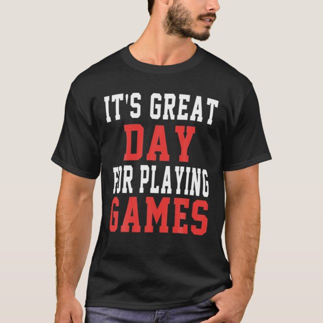 Underbara speldagen t shirt (Framsida)