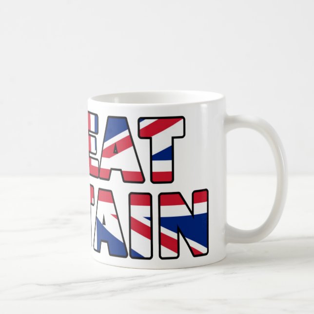 Underbara Storbritannien 003 Kaffemugg (Höger)