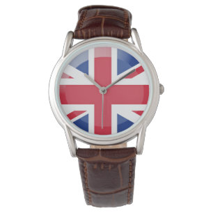Underbara Storbritannien-flagga Armbandsur