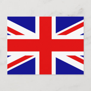 Underbara Storbritannien-Flagga Vykort