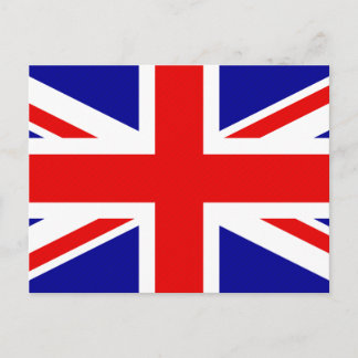 Underbara Storbritannien-Flagga Vykort