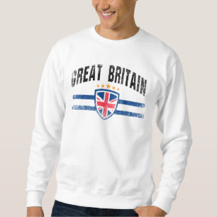 Underbara Storbritannien Lång Ärmad Tröja