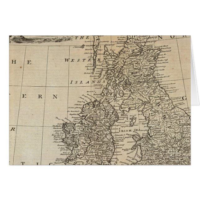 Underbara Storbritannien och Irland 2 Hälsningskort (Framsidan Horizontal)