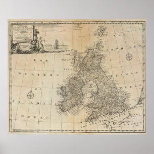 Underbara Storbritannien och Irland Poster