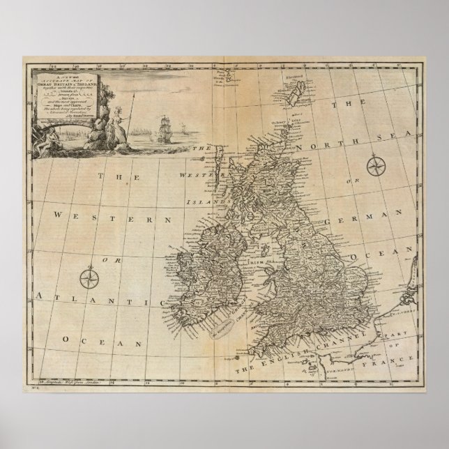 Underbara Storbritannien och Irland Poster (Framsidan)