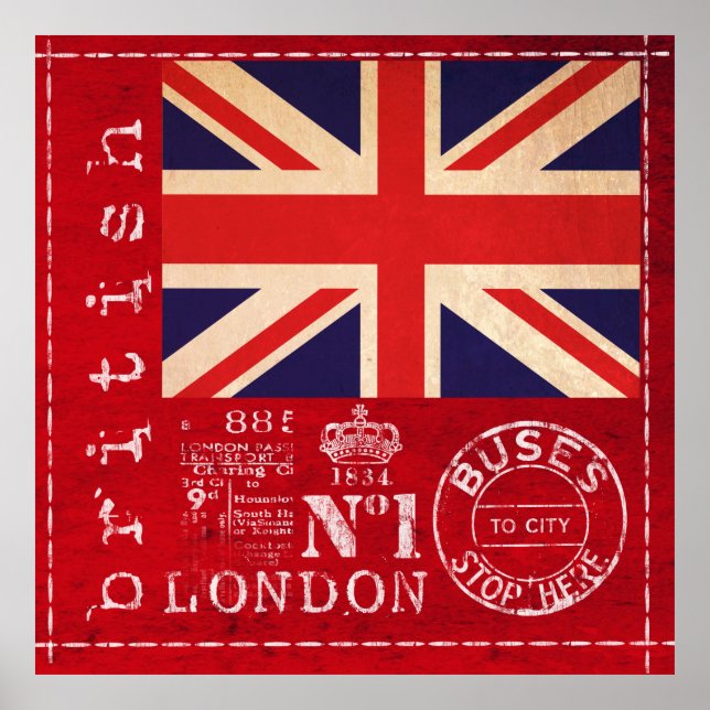 Underbara Storbritannien Poster (Framsidan)