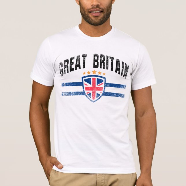 Underbara Storbritannien T Shirt (Framsida)