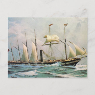 UNDERBARA Storbritannien till havs Vykort