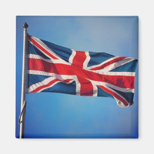 Underbara Storbritannien - Union flagga Magnet
