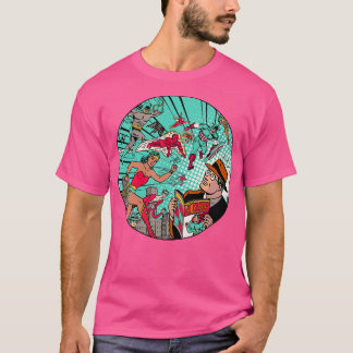 Underbara Tecknaden Bok Heroes v3 T Shirt