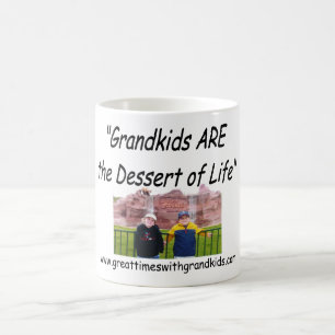 Underbara tider med barnbarn kaffemugg