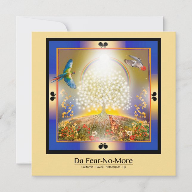 Underbara Träd Kort (Framsida)