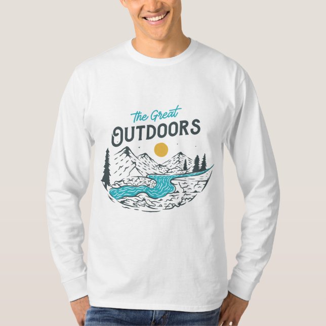 Underbara utomhus 2 t shirt (Framsida)
