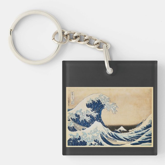 Underbara vågen av Kanagawa av Hokusai (Framsidan)