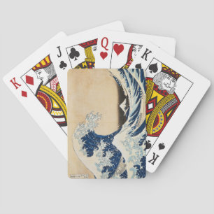 Underbara vågen av Kanagawa av Hokusai Casinokort