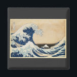 Underbara vågen av Kanagawa av Hokusai Magnet<br><div class="desc">Den här designen innehåller "Den Underbara vågen av Kanagawa" av den japanske konstnären Hokusai.</div>