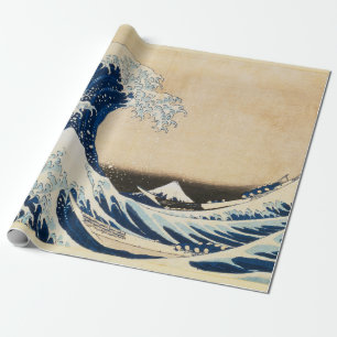 Underbara vågen av Kanagawa av Hokusai Presentpapper