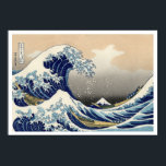 Underbara vågen av Kanagawa Ukiyo-e Poster<br><div class="desc">Den Underbara vågen av utskrifter från Kanagawa Ukiyo-e Woodblock användes som tidigt under 1900-talet i Japan för att sprida texter, särskilt buddistiska skript. Konstruktören och målaren Tawaraya Sotatsu (avled ca 1640) använde frimärke på 1700-talet i tidigt för att trycka formgivning på pappra och silke. Trädblocksavtryck från Edo-perioden skildrade oftast de...</div>