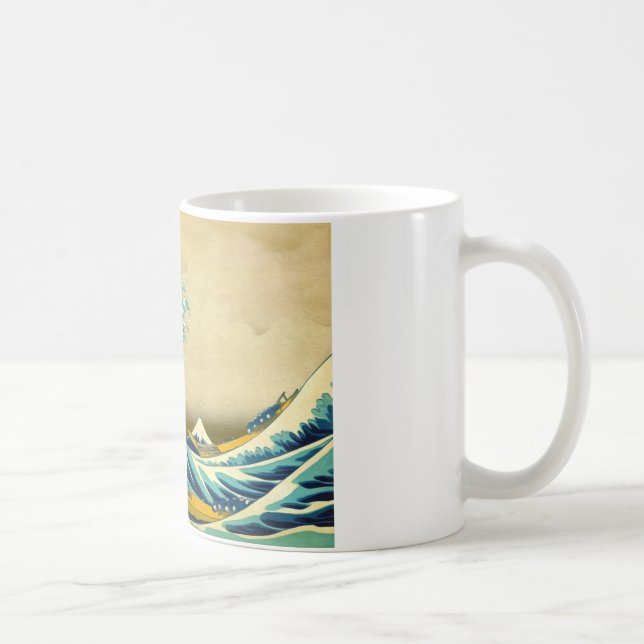 Underbara vågorna kaffemugg (Höger)