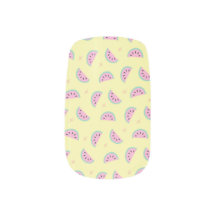 Underbara Vattenmelon Minx Nagelband