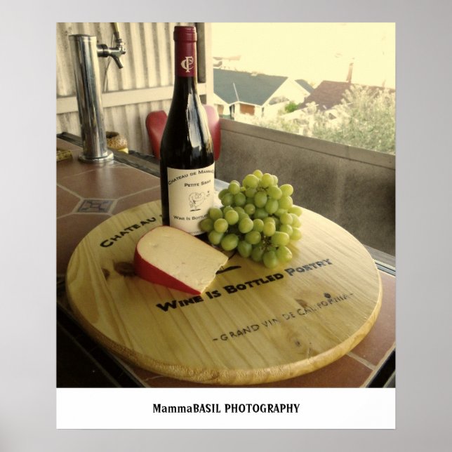 Underbara Vin Poster! Poster (Framsidan)