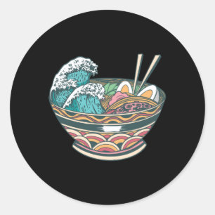 UNDERBARA WAVE RAMEN RUNT KLISTERMÄRKE