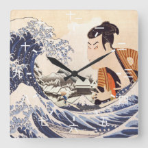 Underbara Wave Ukiyoe Collages