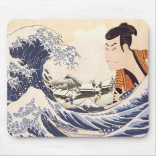 Underbara Wave Ukiyoe Collages Musmatta