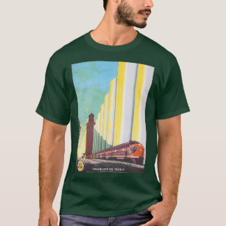 Underbara Westerna järnvägen Poster T Shirt