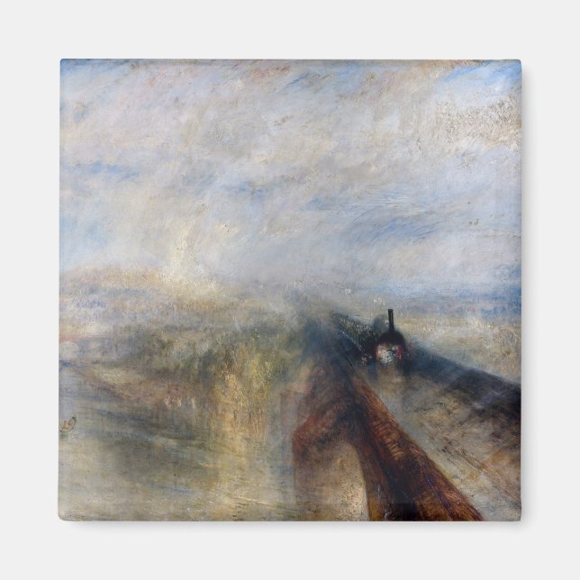 Underbara Westerna järnvägen, William Turner, 1844 Magnet (Framsidan)