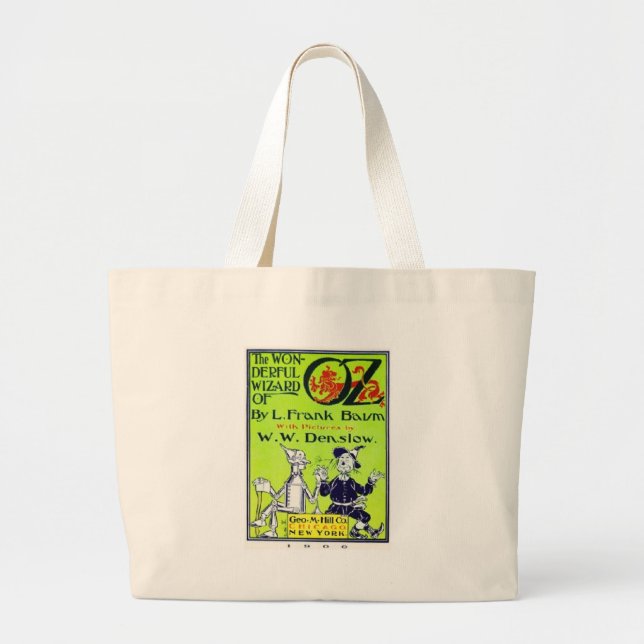 Underbara Wizard of Oz Jumbo Tygkasse (Framsidan)