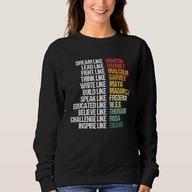 Underbarare Afrikas amerikanska ledare, svart hist T Shirt (Framsida)
