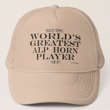 Underbarare Alp Horn Player ännu