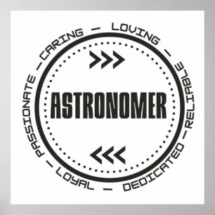 Underbarare astronomer poster