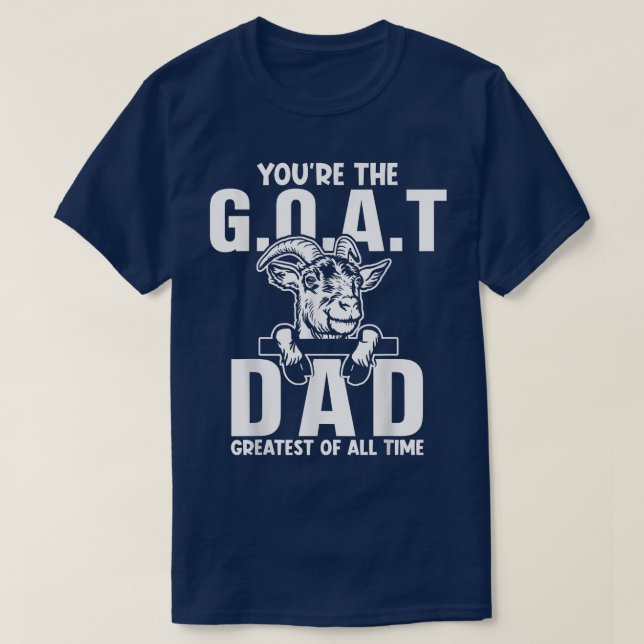 Underbarare av alla tider: get Best Pappa Goat Man T Shirt (Design framsida)