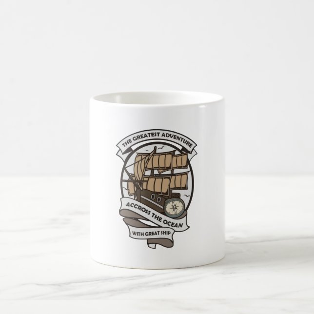 Underbarare Äventyr Kaffemugg (Center)