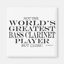 Underbarare Bass Clarinet Player Close Magnet