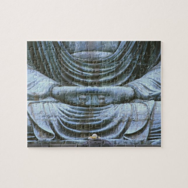 Underbarare Buddha Detail, Kotokuji Temple, Kamaku Pussel (Horisontell)