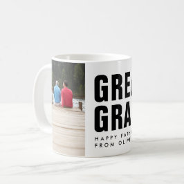 Underbarare. Farfar. Fars dag fotokaffe Mugg
