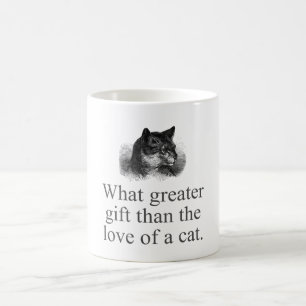 Underbarare gåva än Kärlek i ett katt Kaffemugg