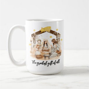 Underbarare gåva av all Jesus jultomhet Kaffemugg