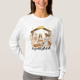 Underbarare gåva Jesus jultomhet T-Shirt