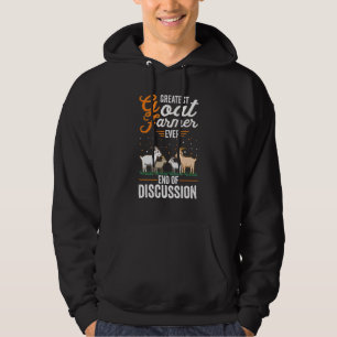 Underbarare Goat Farmer - slut på diskussionen Goa Hoodie