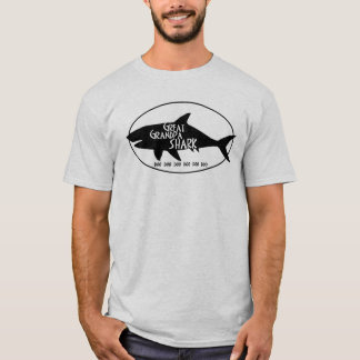 Underbarare Grandpa Shark T Shirt