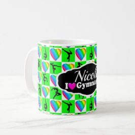 UNDERBARARE GYMNAST DESIGN KAFFEMUGG